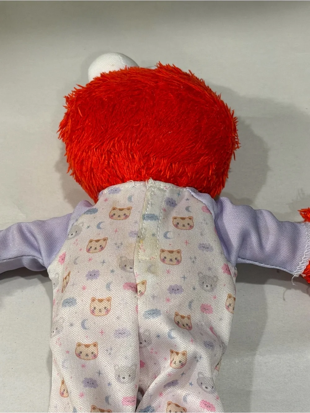 Elmo Red Plush Doll in Pajama Outfit - Kids Toy